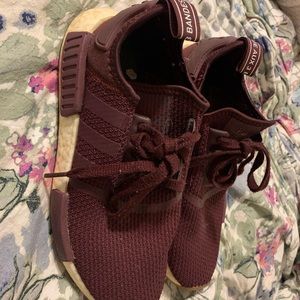 Maroon Adidas NMD sz 7